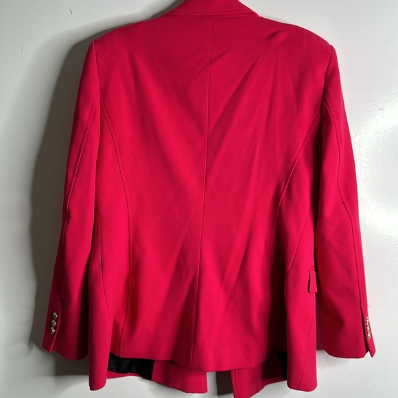Zara pink double breasted blazer size XlArge new - Picture 5 of 8